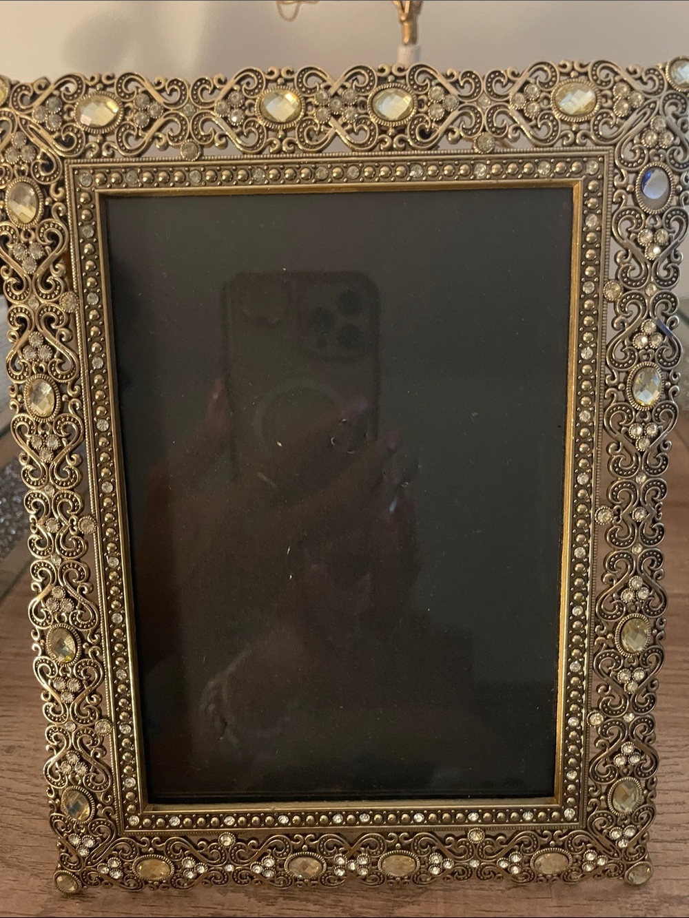 Nanette Lepore Ornate Antique-Style Gold Photo Frame - Gold